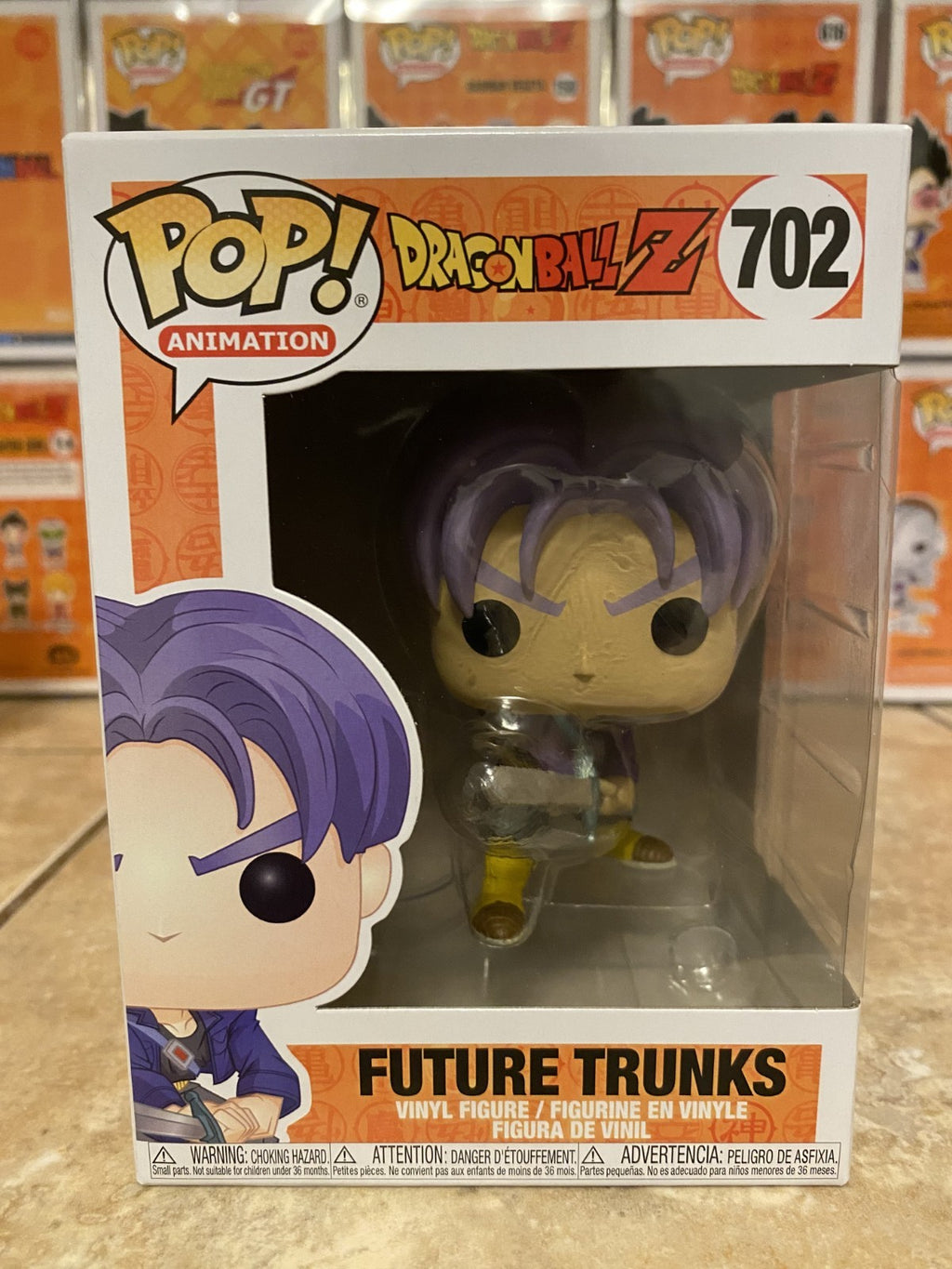 Funko Pop! Animation: Dragon Ball Z #702 Future Trunks w Protector