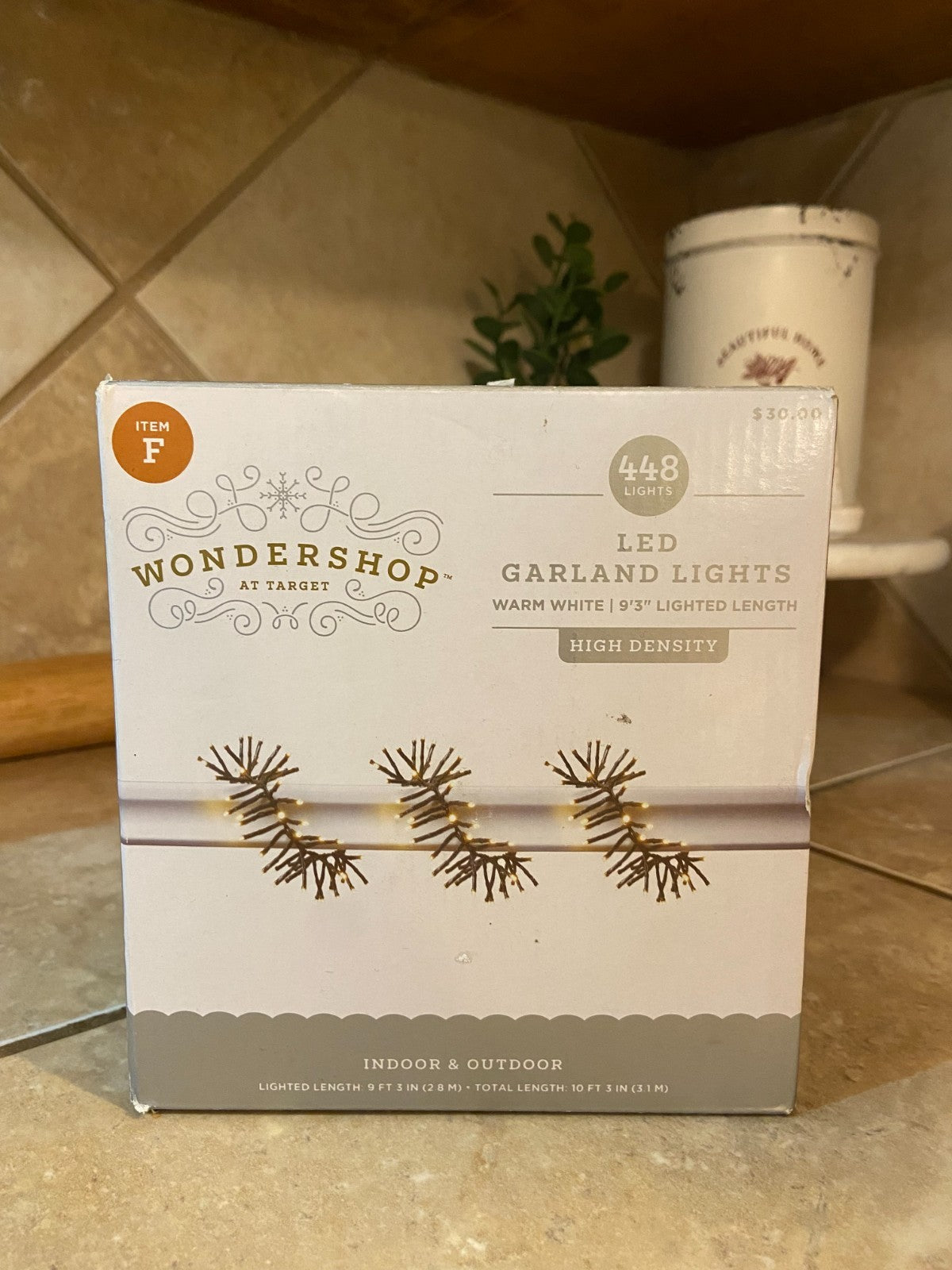 LED Garland 448 Lights- Lighted Length Target Wonderland