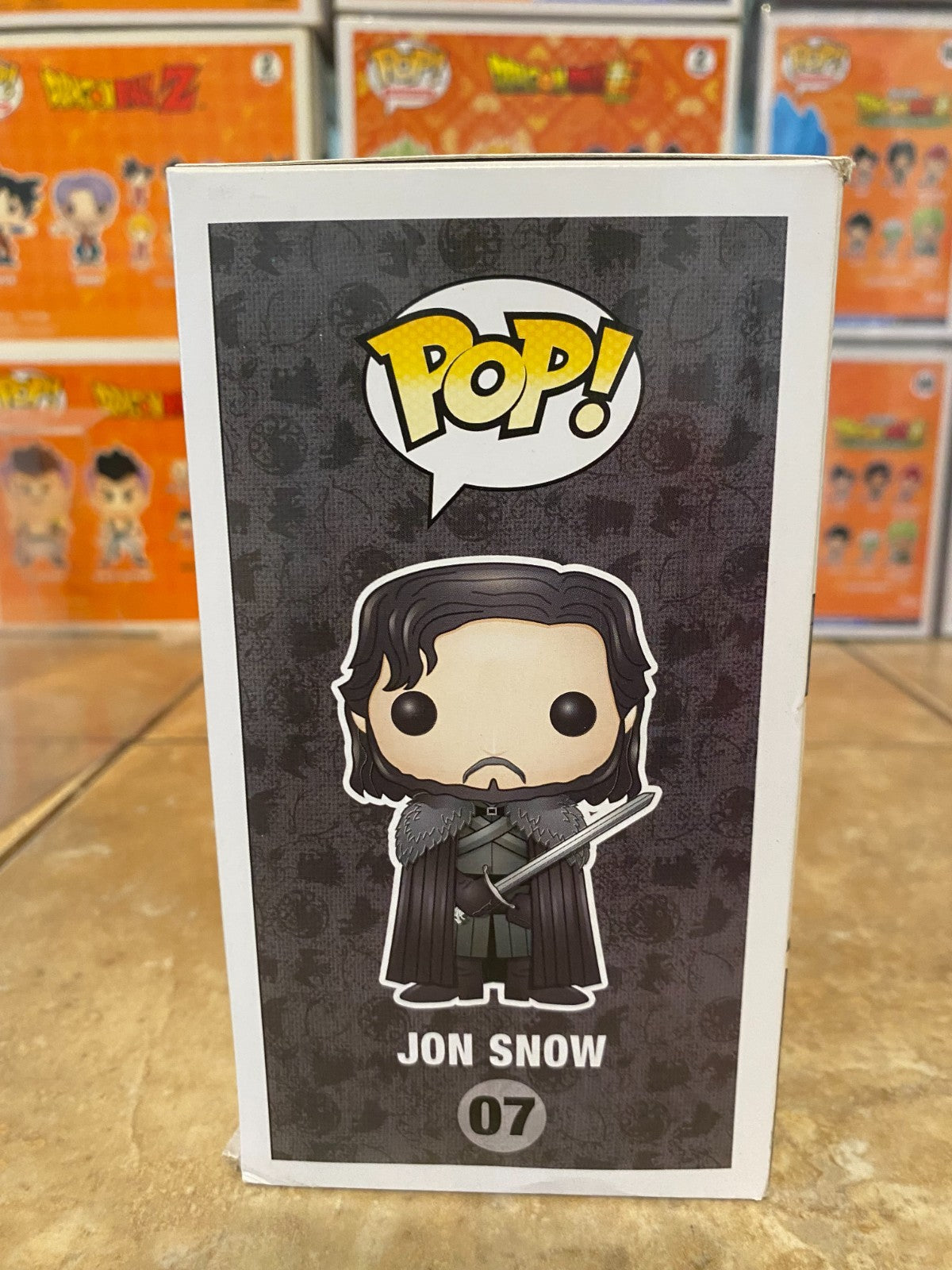 Funko Pop! Vinyl: Game of Thrones - Jon Snow #07 w/Box Protector