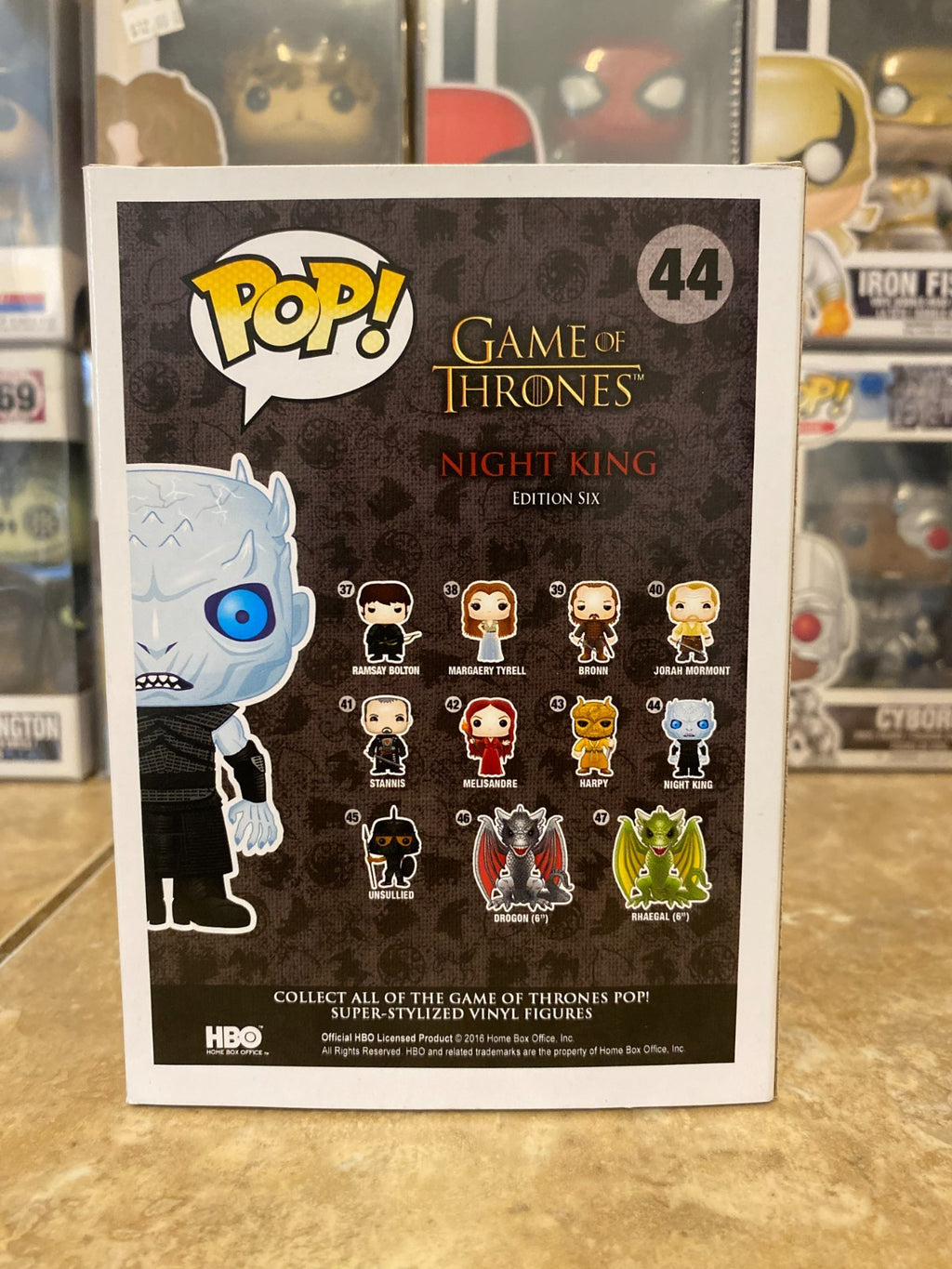 Funko Pop! Vinyl: Game of Thrones - Night King #44 w Protector