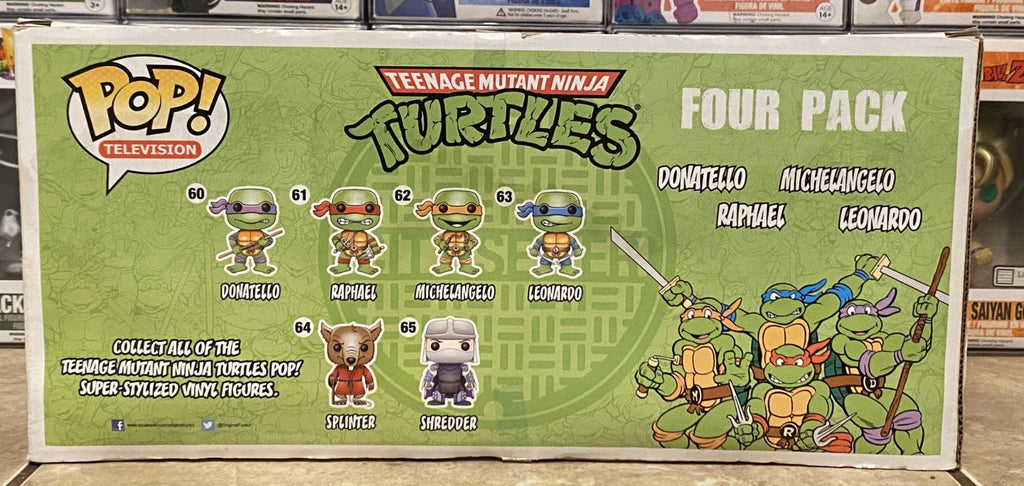 Funko Pop! Teenage Mutant Ninja Turtles - Amazon (GITD Exclusive) (2013) RARE