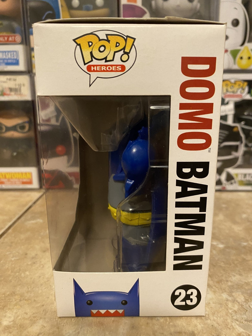 Funko Pop! Vinyl: Domo (as Batman) #23 w/Box Protector