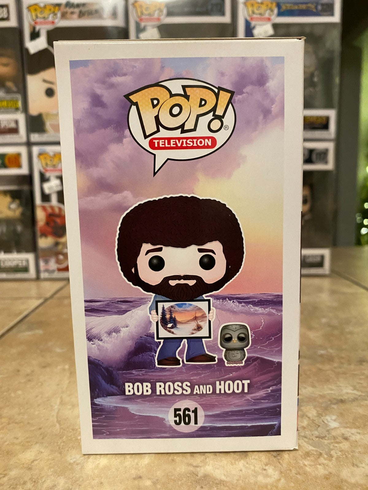 Funko Pop! Vinyl: Bob Ross (Chase) #559 w Protector