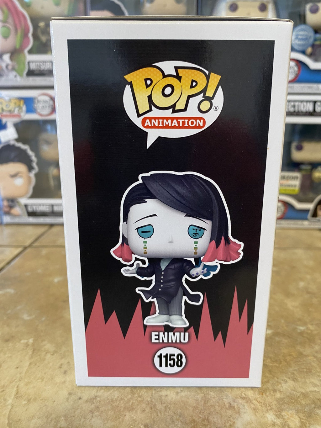 Funko Pop! Demon Slayer #1158 Enmu 2022 Funko Exclusive w/Box Protector