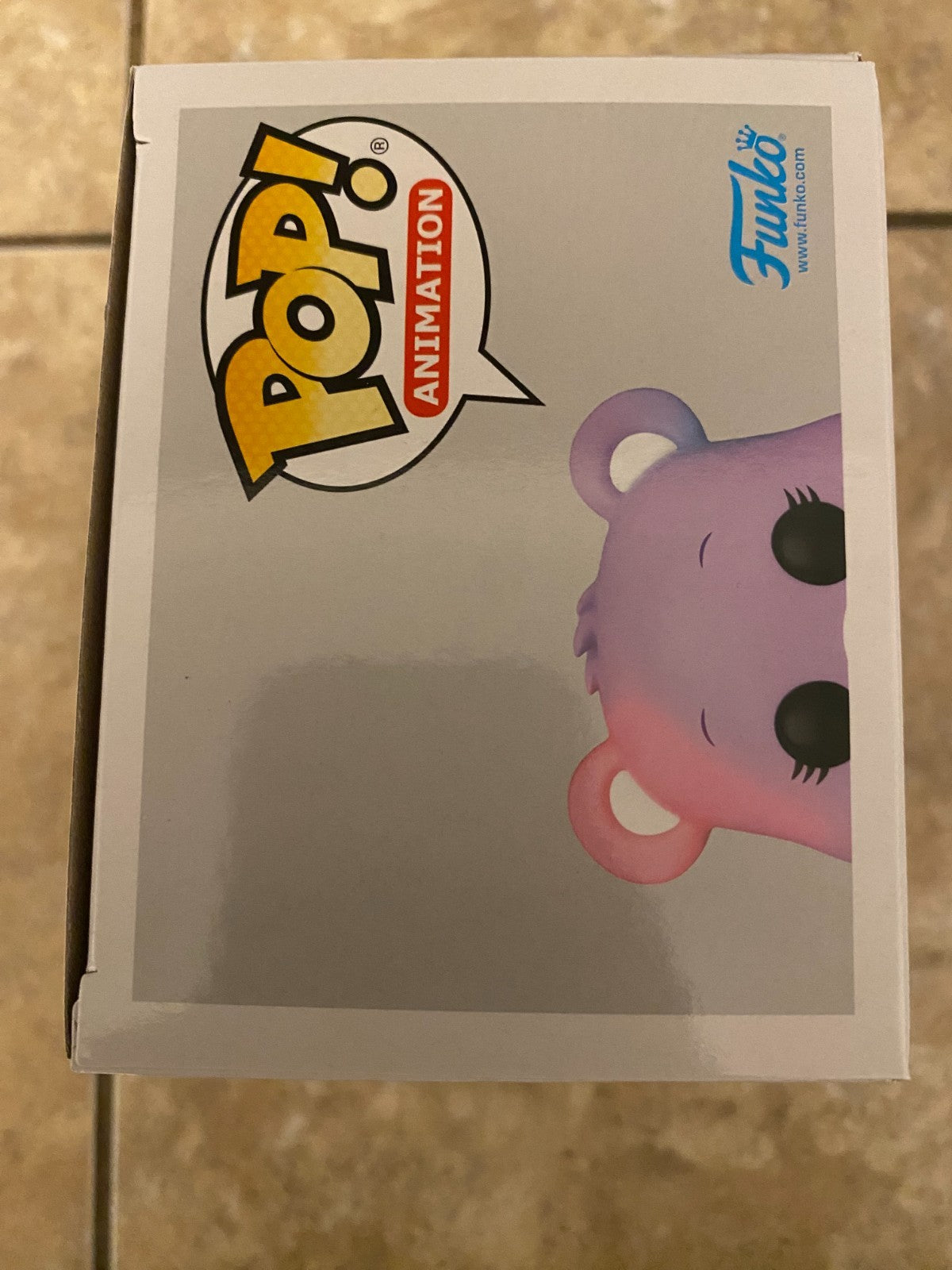 Funko POP! Animation Care Bears 40th CARE-A-LOT BEAR #1205 CHASE w/ Protector