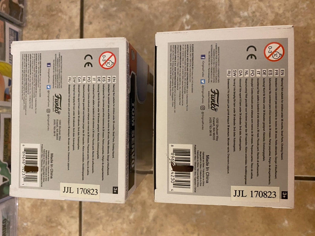 Funko Pop! Mystery Science Theater 3000 Set Of 2 Crow & Tom Swervo w Protectors