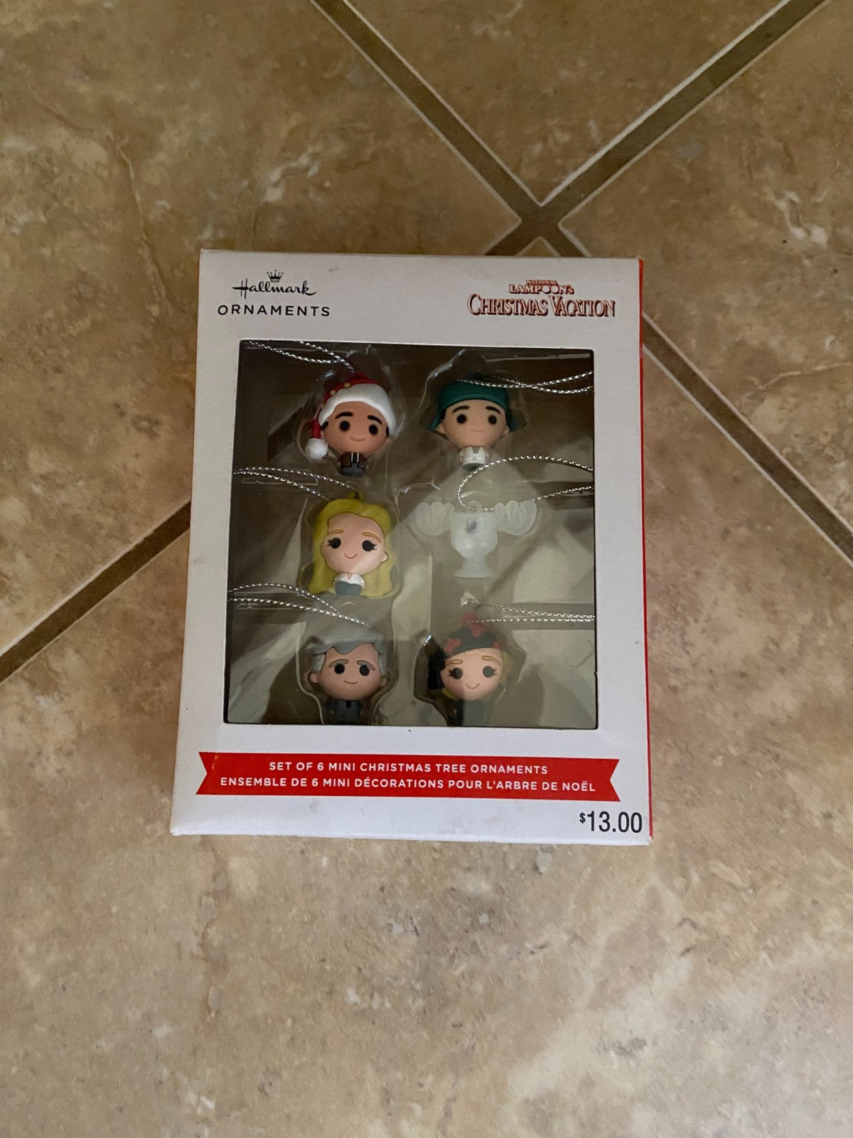 Hallmark National Lampoon's Christmas Vacation Mini Christmas Tree Ornament Set