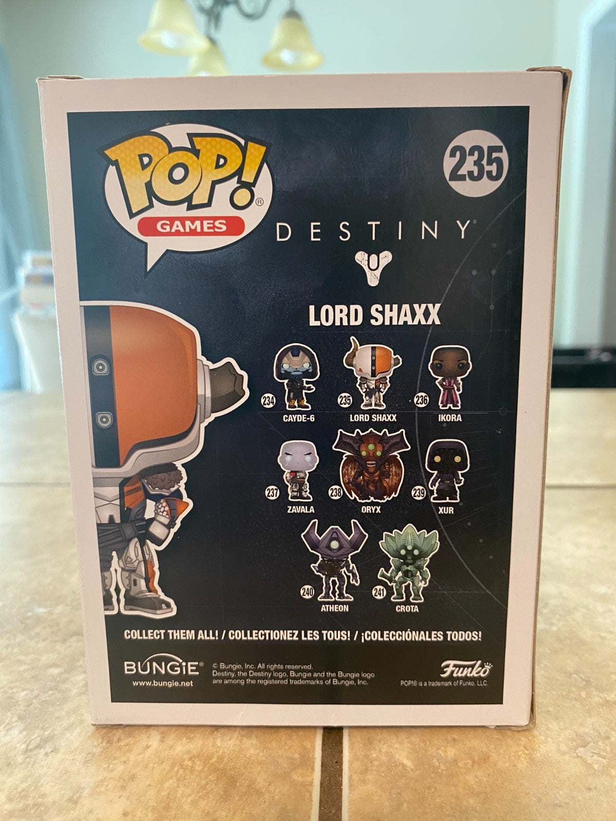 Funko Pop! Games Destiny Lord Shaxx Vinyl Figure #235 Vaulted w Soft Protector