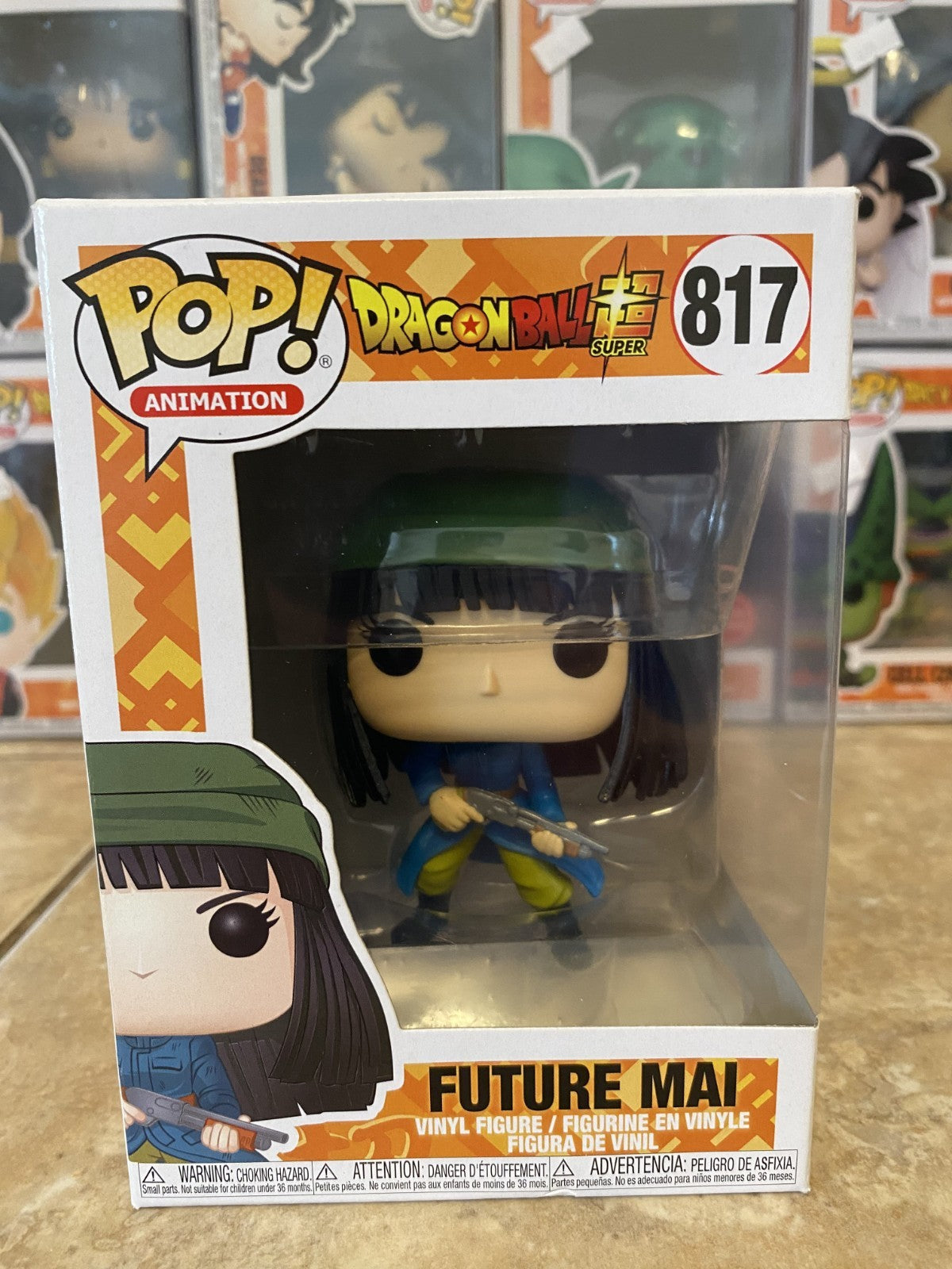 Funko Pop! Dragon Ball Super #817 Future Mai w Protector