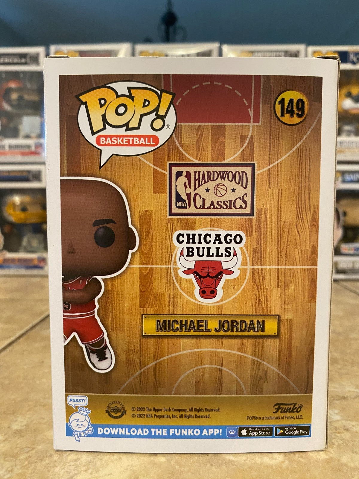 Funko Pop! Michael Jordan #149 Chicago Bulls + Protector