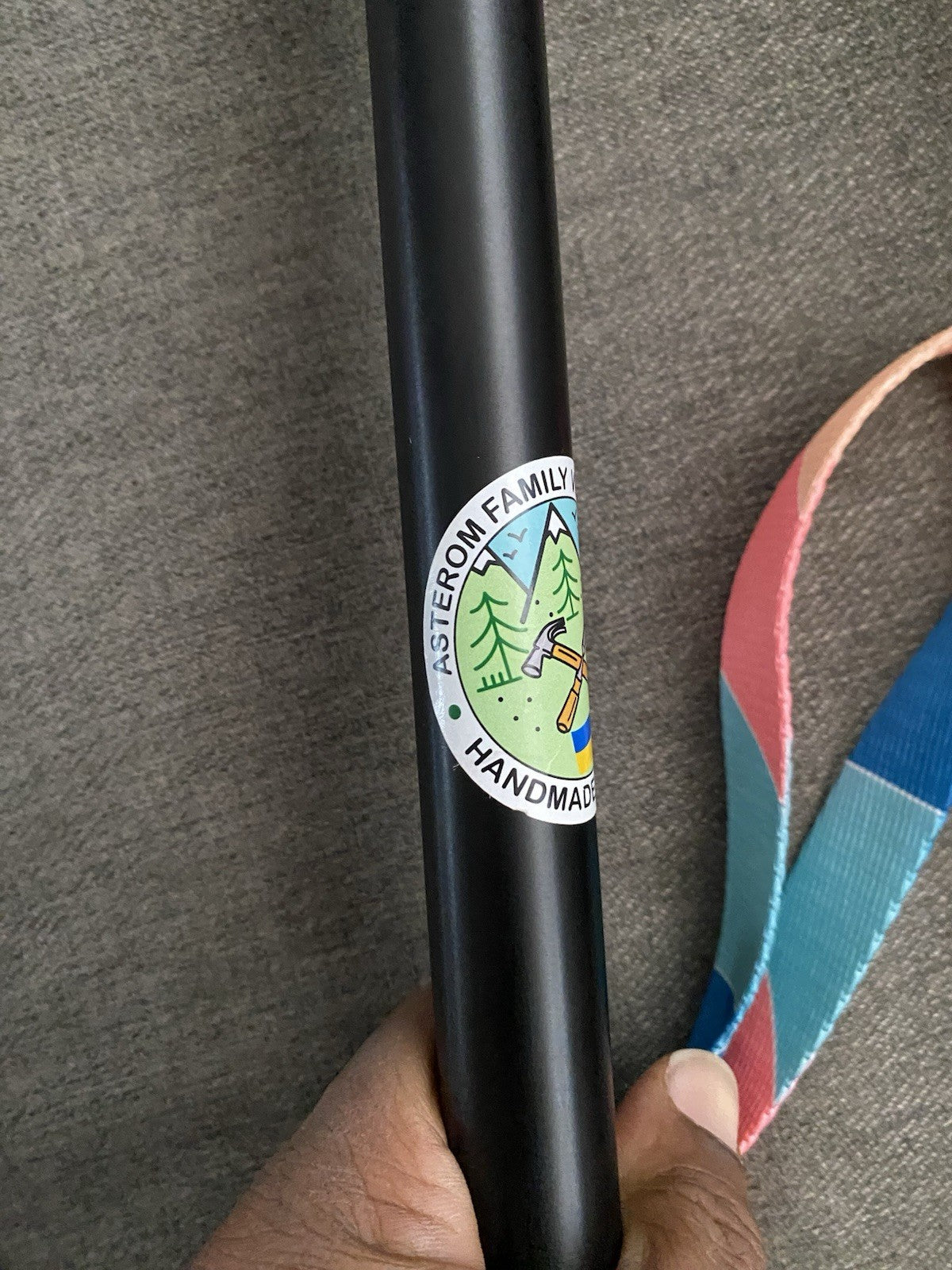 Asterom Walking Cane - Handmade, Ergonomic, 32 Inch