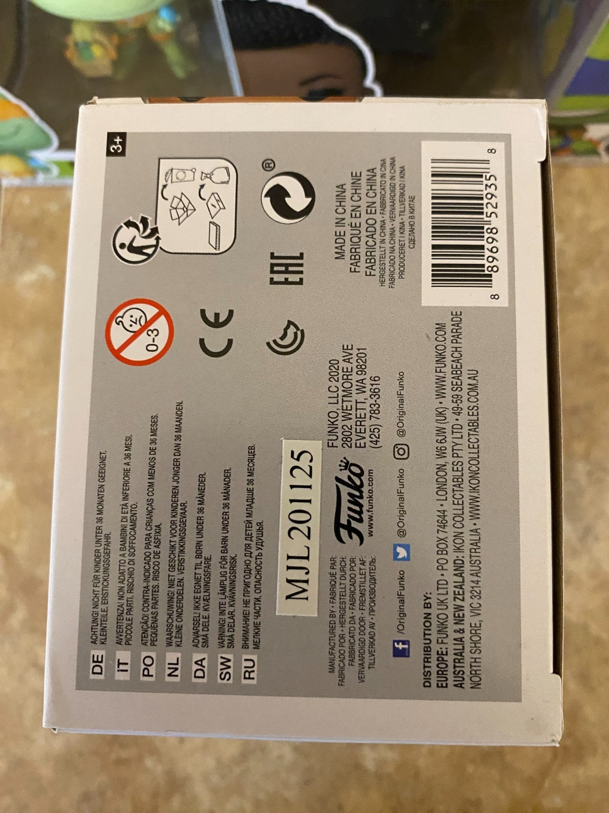 Funko POP! Rocks TLC Left Eye #196 CHASE w/ Protector