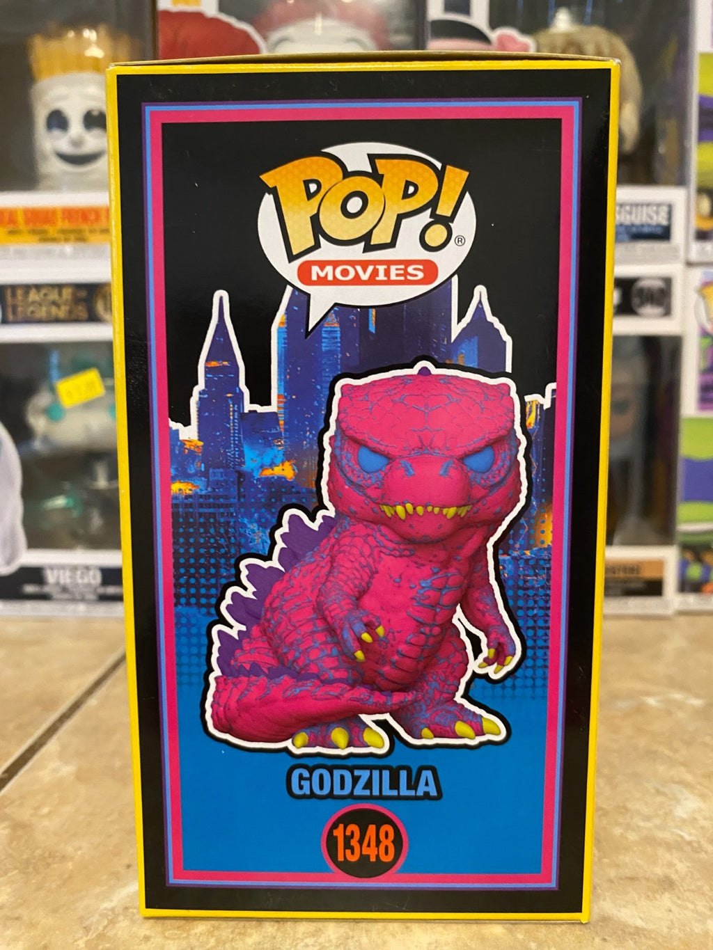 Funko Pop! Vinyl: Godzilla #1348 (Black Light) - Entertainment Earth Exclusive