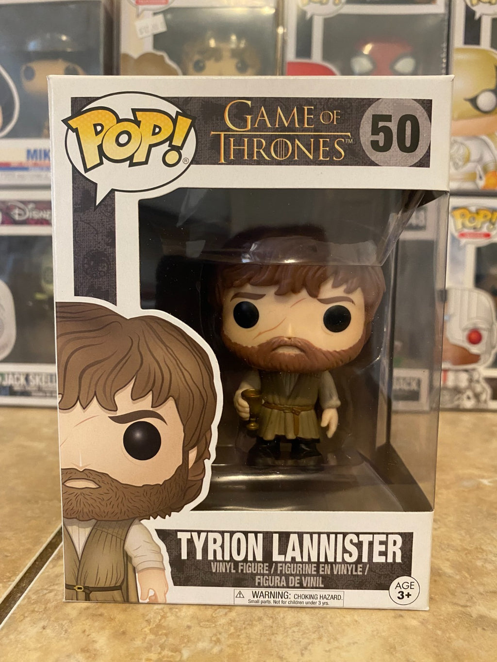 Funko Pop! Vinyl: Game of Thrones - Tyrion Lannister #50 w Protector