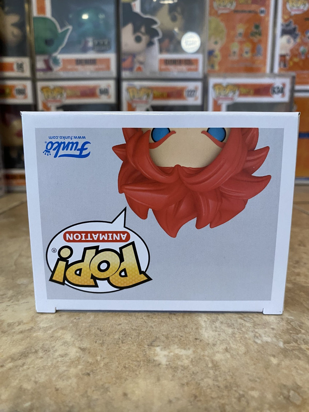 Funko Pop! Dragon Ball Z #2074 Super Saiyan 4 Gogeta w Protector