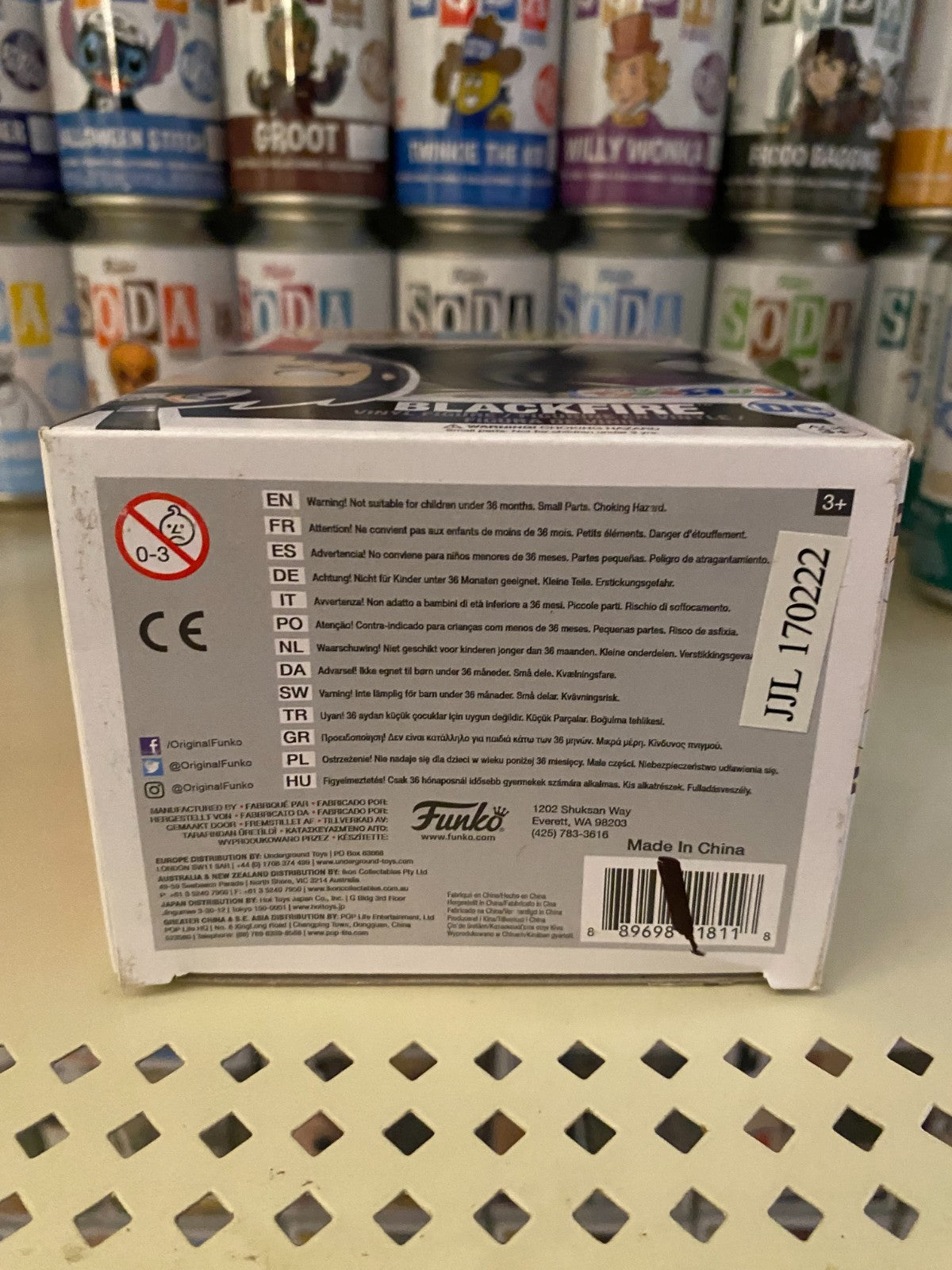 Funko Pop! Teen Titans Go! - Blackfire #454 Toys R Us Exclusive w Protector