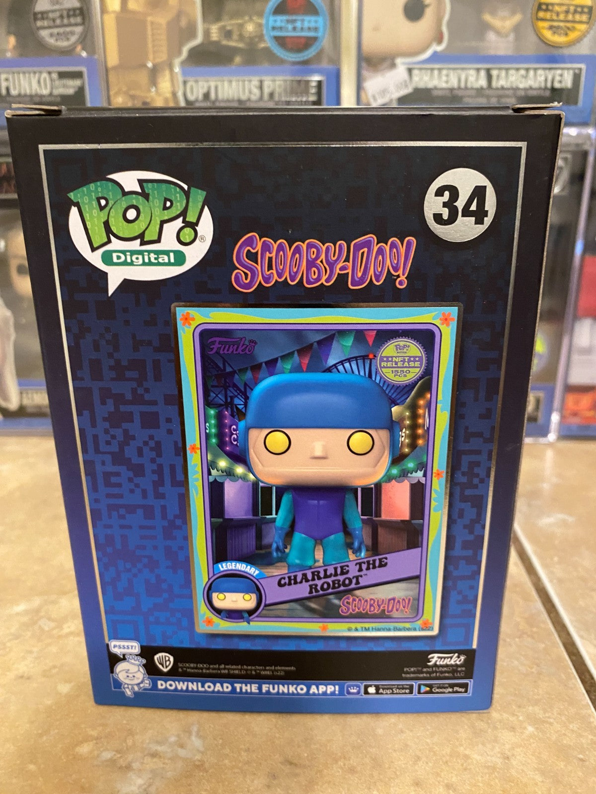 Funko Pop! Vinyl: Scooby-Doo - Charlie the Robot (Digital Pop! Release)
