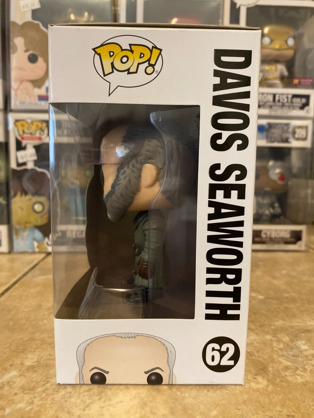 Funko Pop! Vinyl: Game of Thrones - Davos Seaworth #62 w Protector