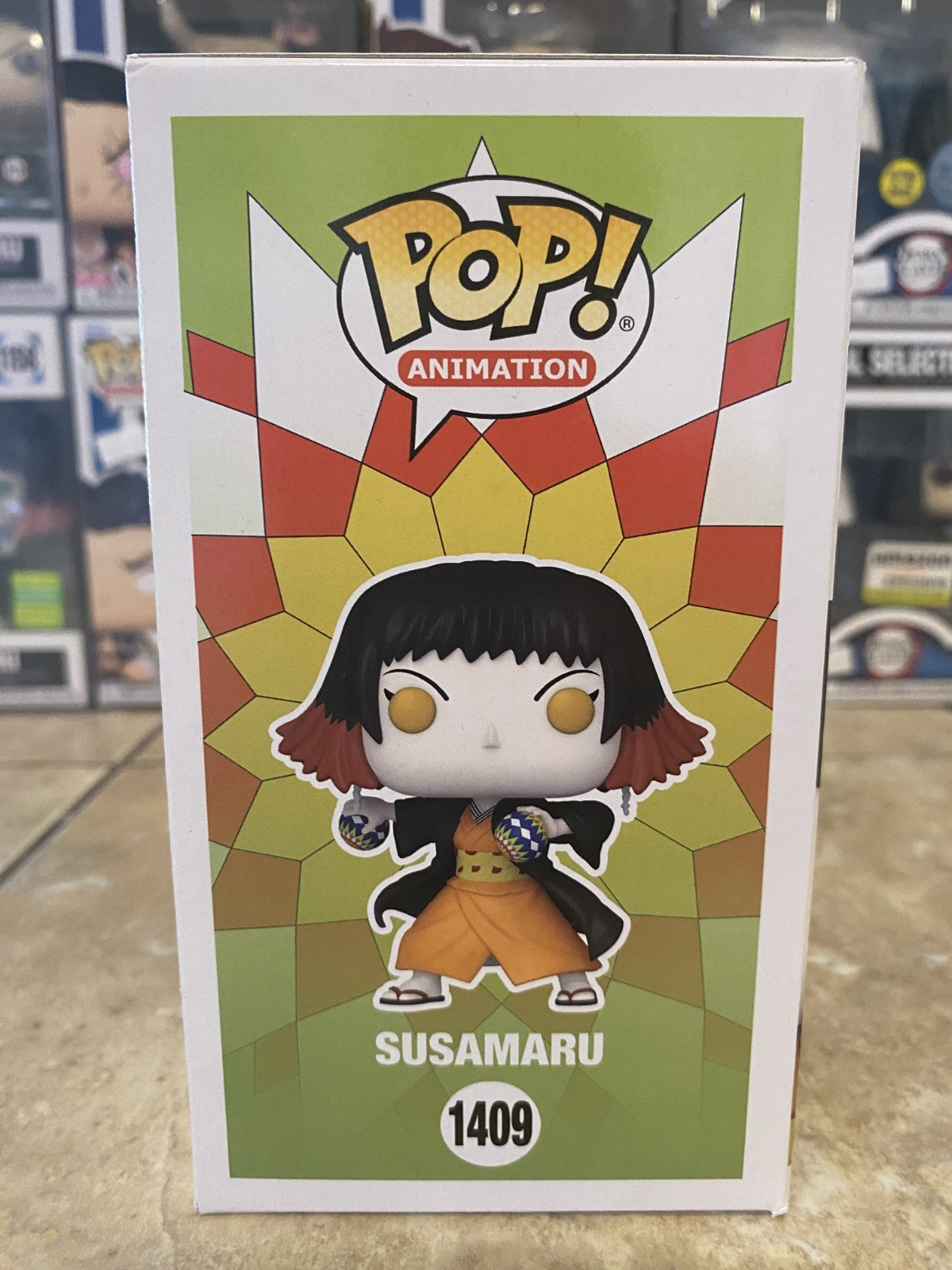 Funko Pop! Demon Slayer #1409 Susamaru w/Box Protector