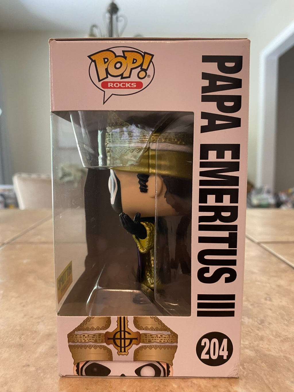 Funko Pop Vinyl - Papa Emeritus III #204: Ghost (Rocks) Hot Topic Exclusive