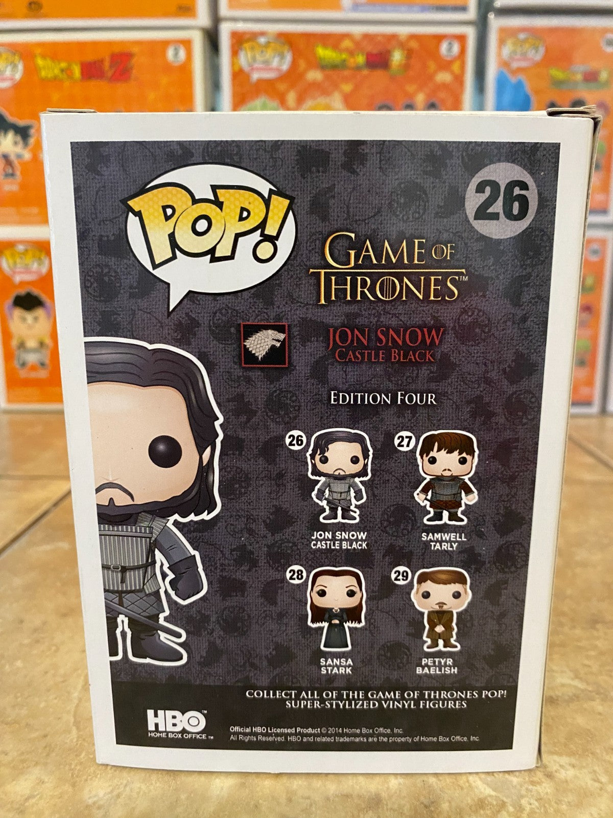 Funko Pop! Vinyl: Game of Thrones - Jon Snow #26 w/Box Protector