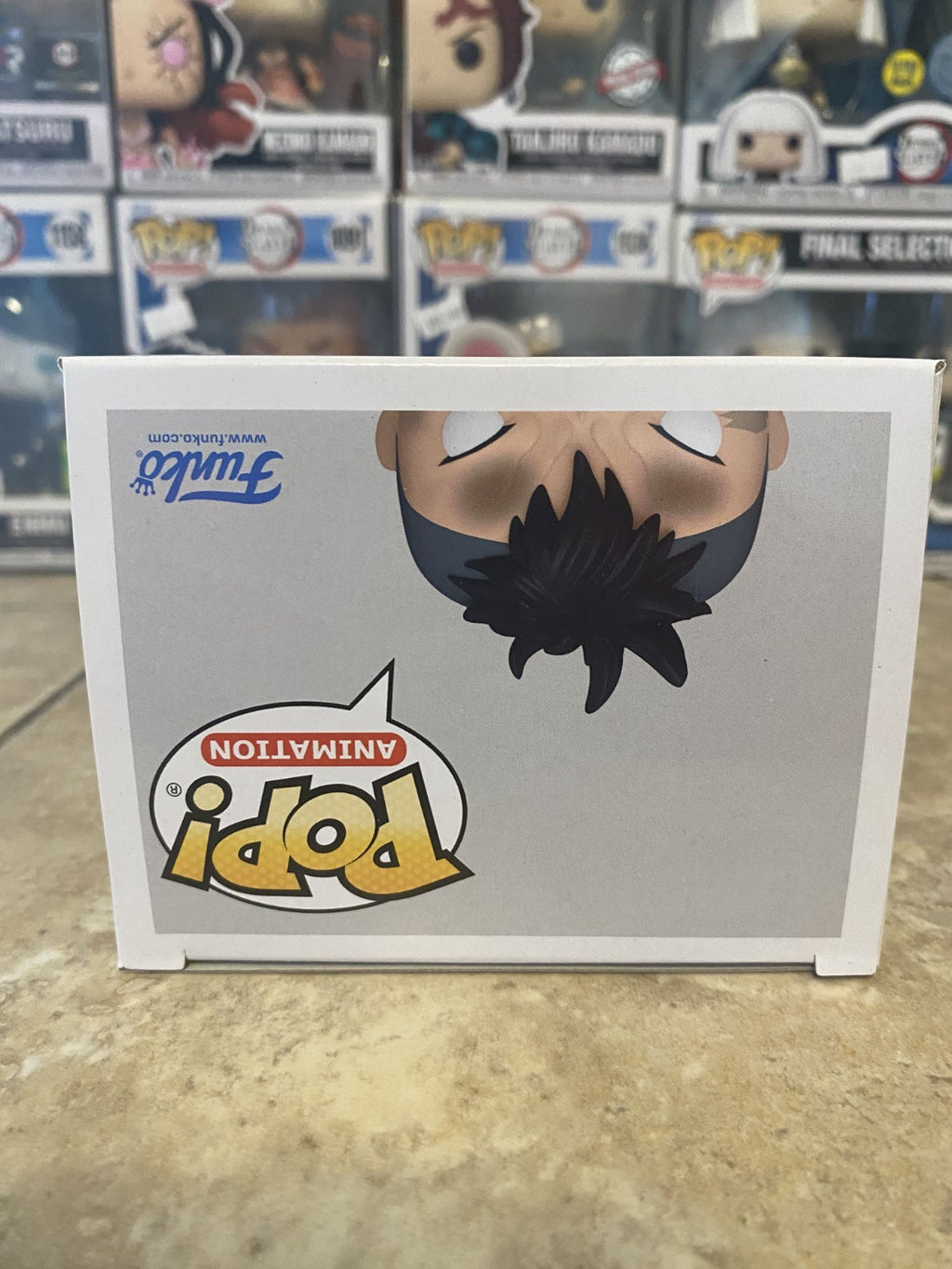 Funko Pop! Demon Slayer #1406 Genya Shinazugawa w/Box Protector