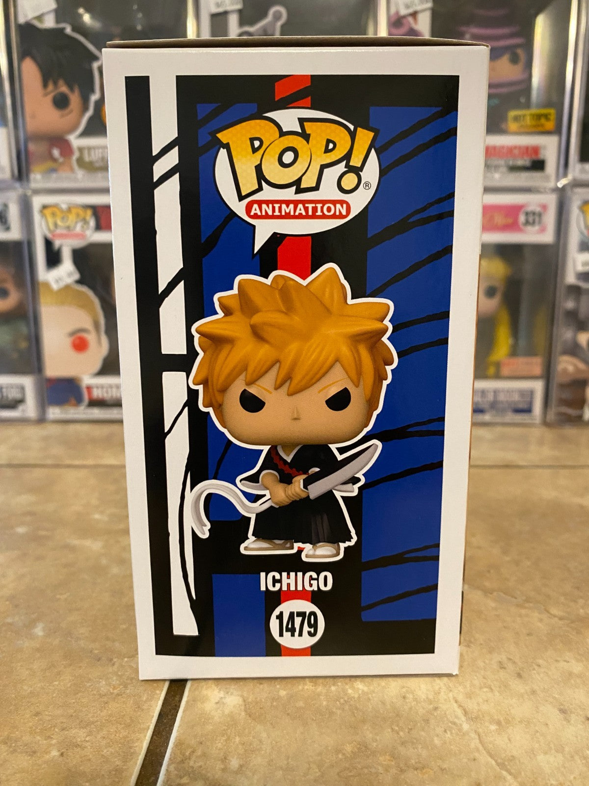Funko Pop! Ichigo #1479 NYCC Johnny Yong Bosch Signed Vinyl Figure W/PROTECTOR