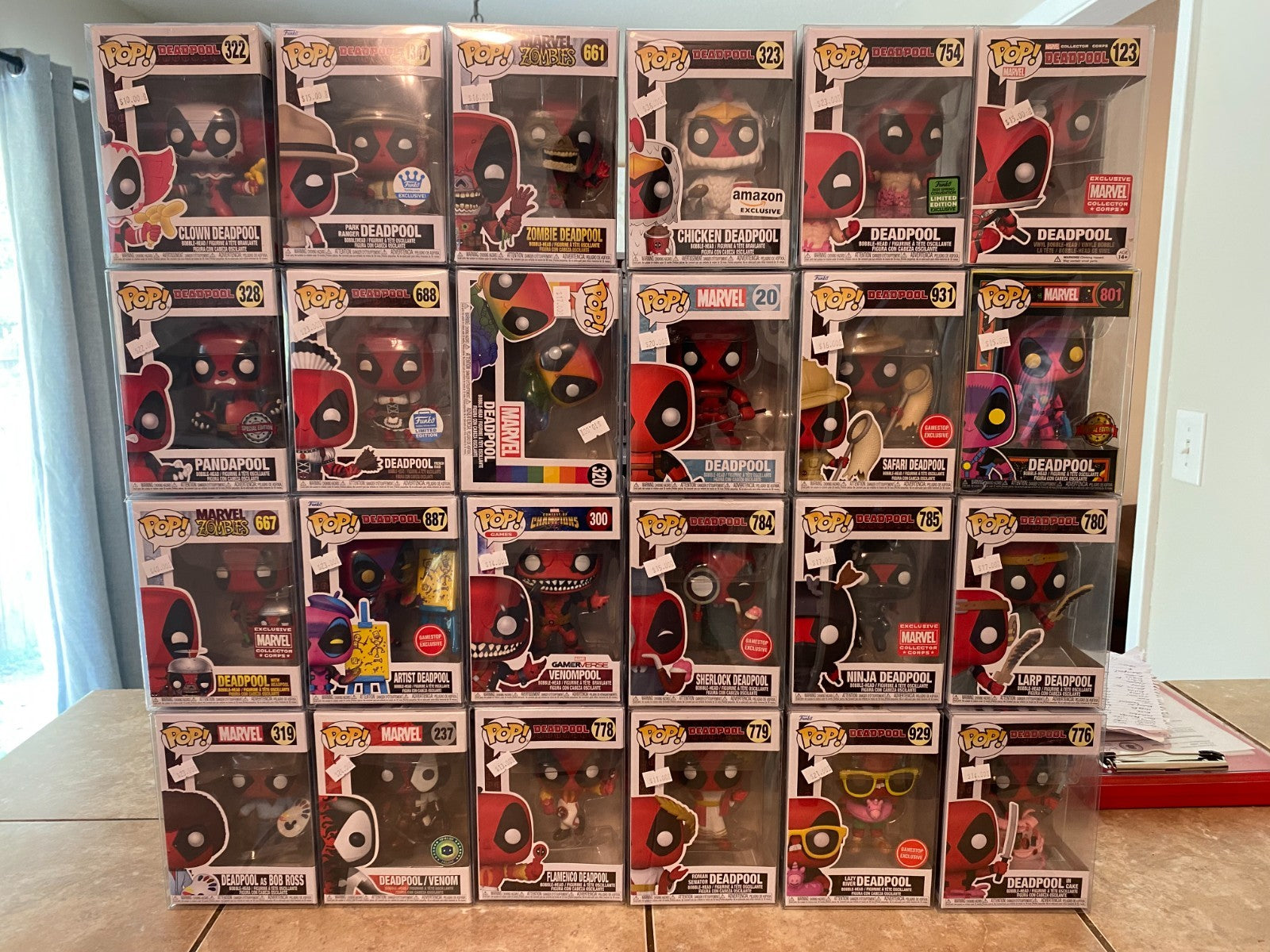 Various Deadpool Funko Pops (Pick Your Choice)