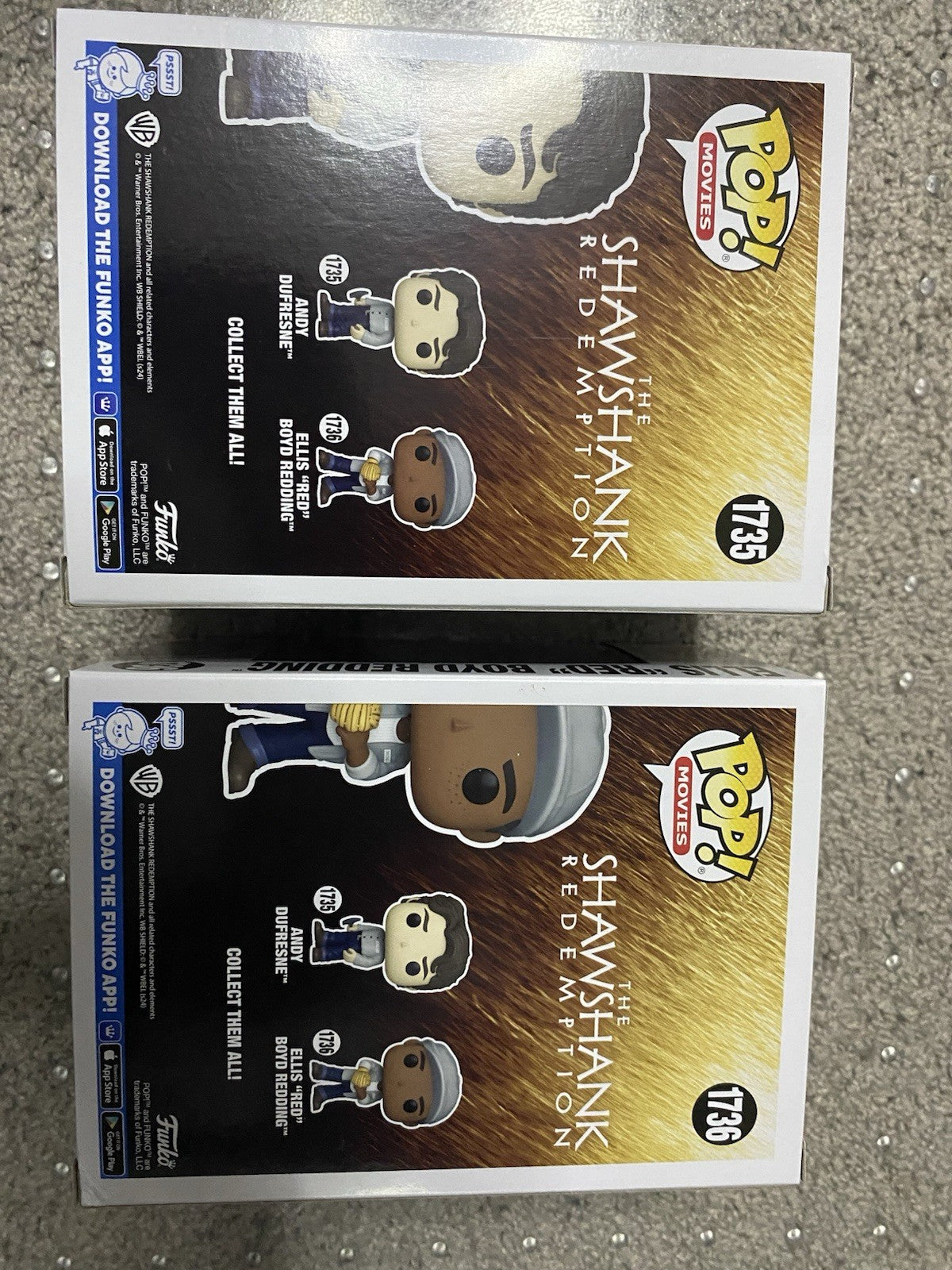 The Shawshank Redemption Funko Pop! Movies Complete Set (2)