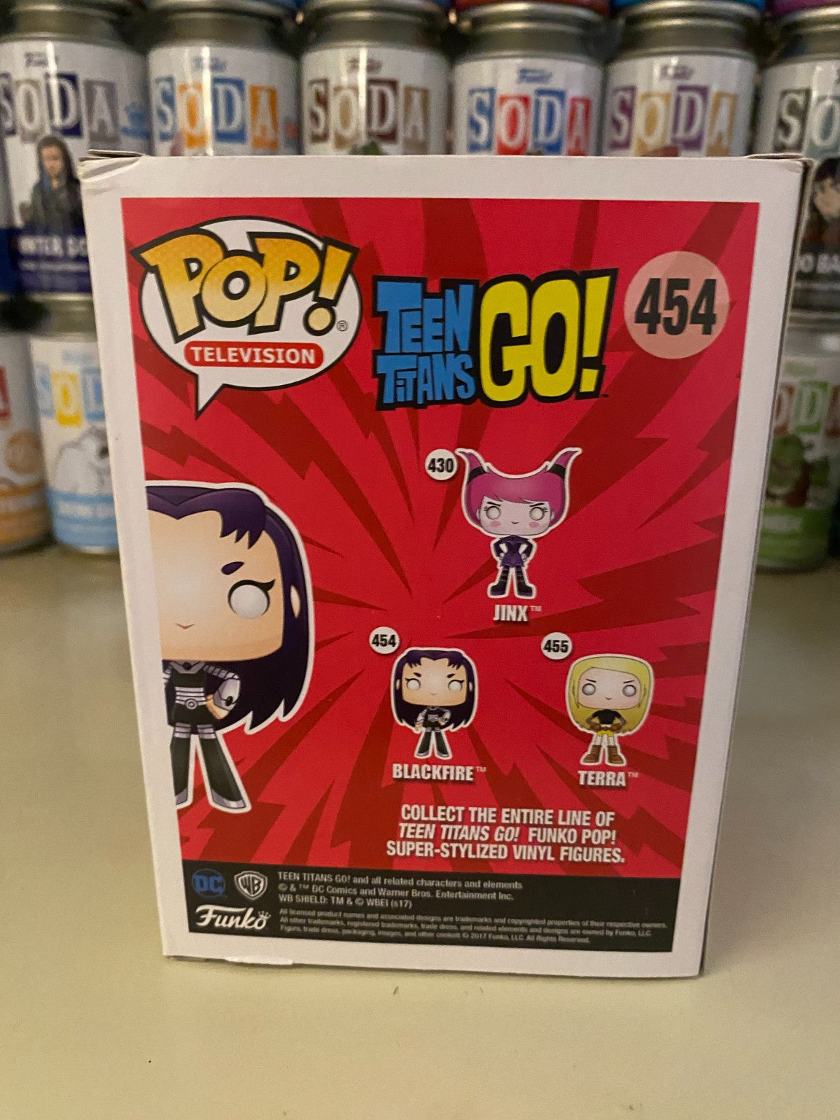 Funko Pop! Teen Titans Go! - Blackfire #454 Toys R Us Exclusive w Protector