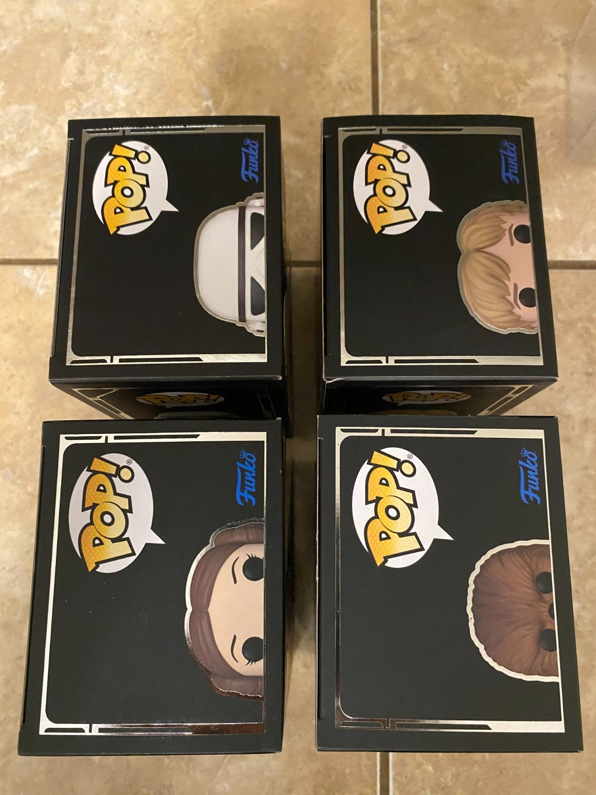 Funko Pop! Set Of 4 2022 Galactic Convention Exclusives Presale + Protectors