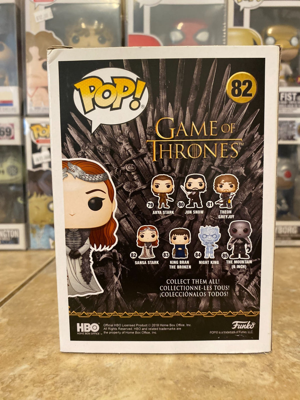 Funko Pop! Vinyl: Game of Thrones - Sansa Stark #82 Ships With Protector