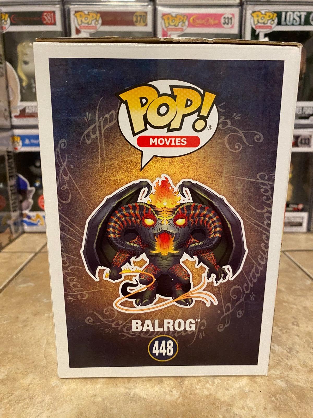 Funko Pop! Vinyl Super 6 in: The Lord of the Rings - Balrog #448