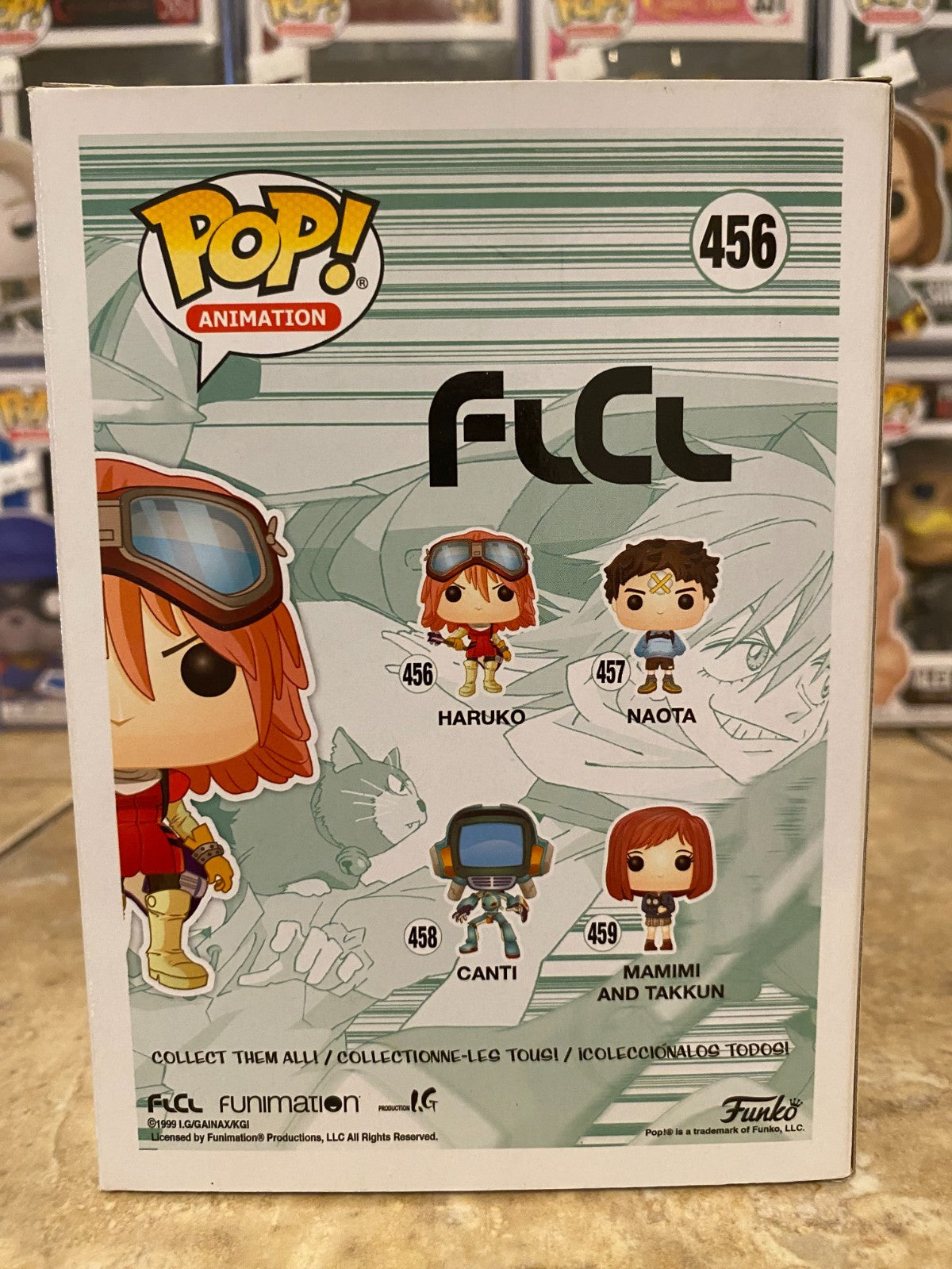 Signed Haruko FLCL Funko Pop By Kari Wahlgreen At Triad Anime Con 2025 No Auth