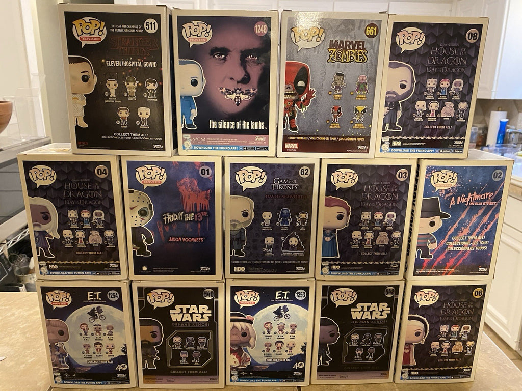 Mixed Funko Pop Lot of 14 Funkos