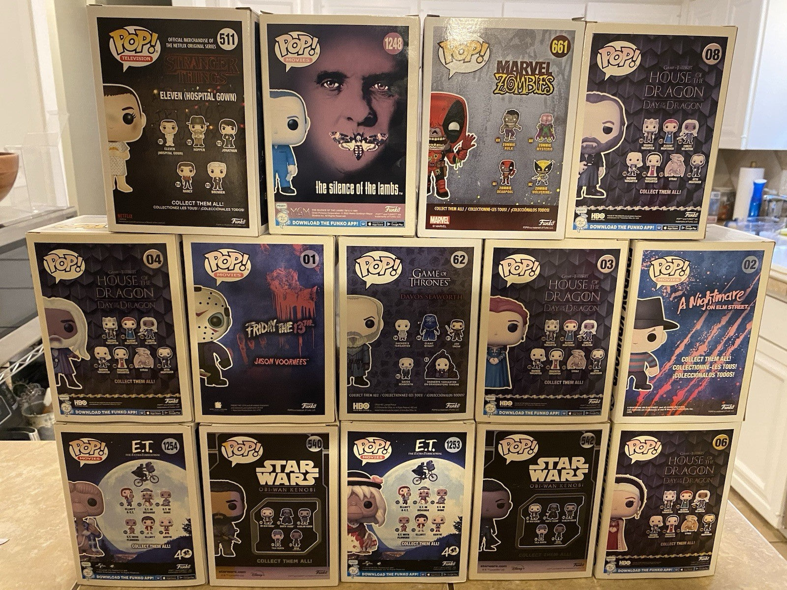 Mixed Funko Pop Lot of 14 Funkos