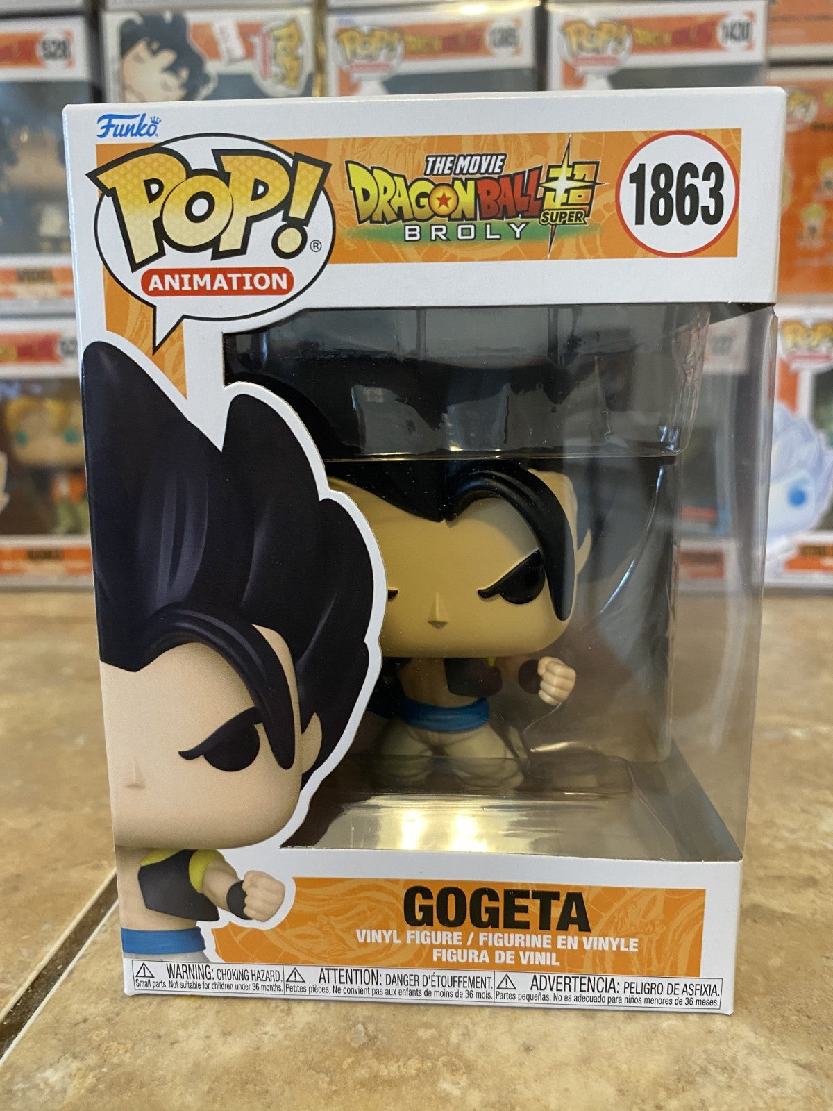 Funko Pop! The Movie: Dragon Ball Super Broly - Gogeta #1863 w Protector