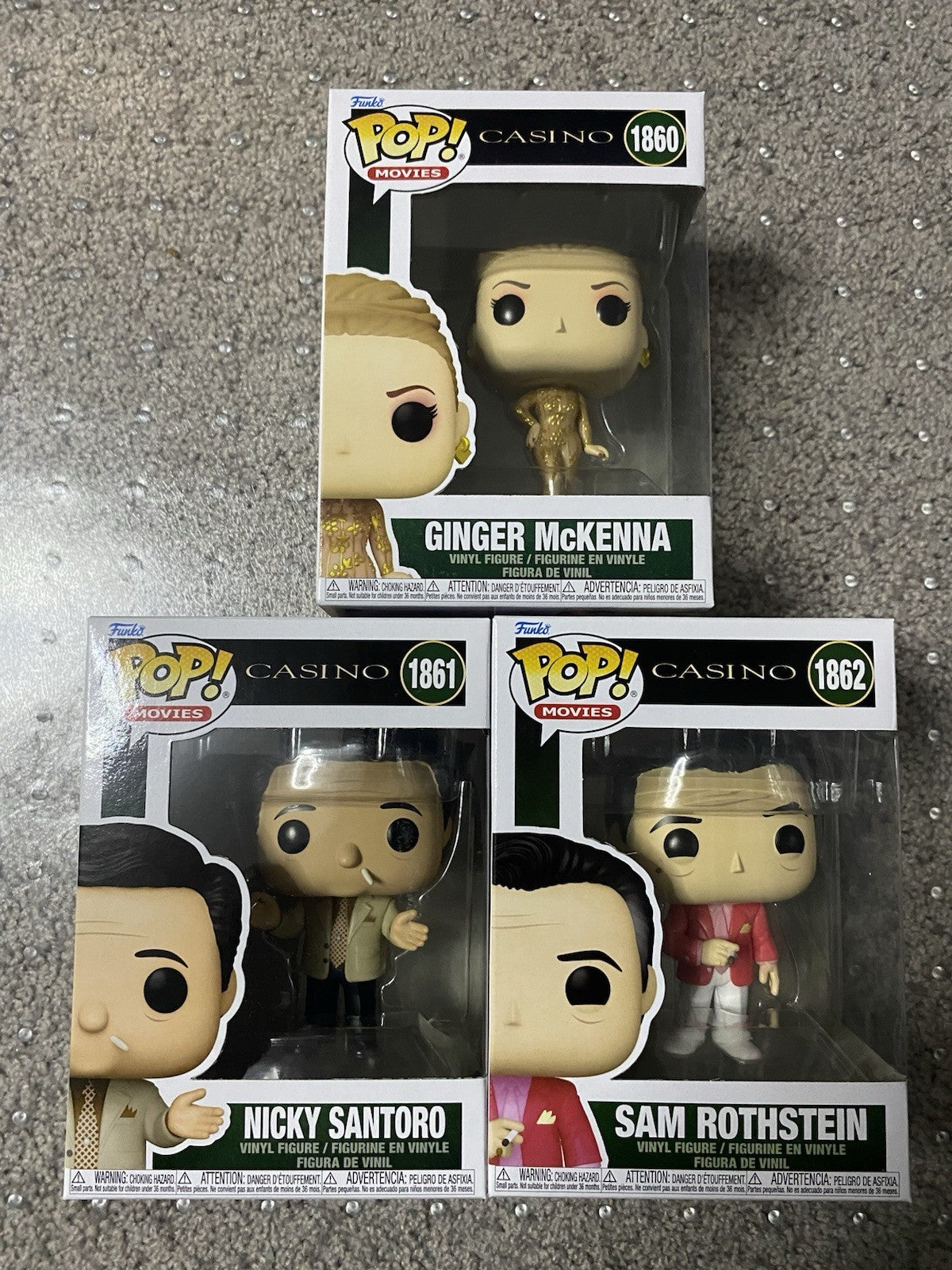 Casino Funko Pop! Movies Complete Set (3)