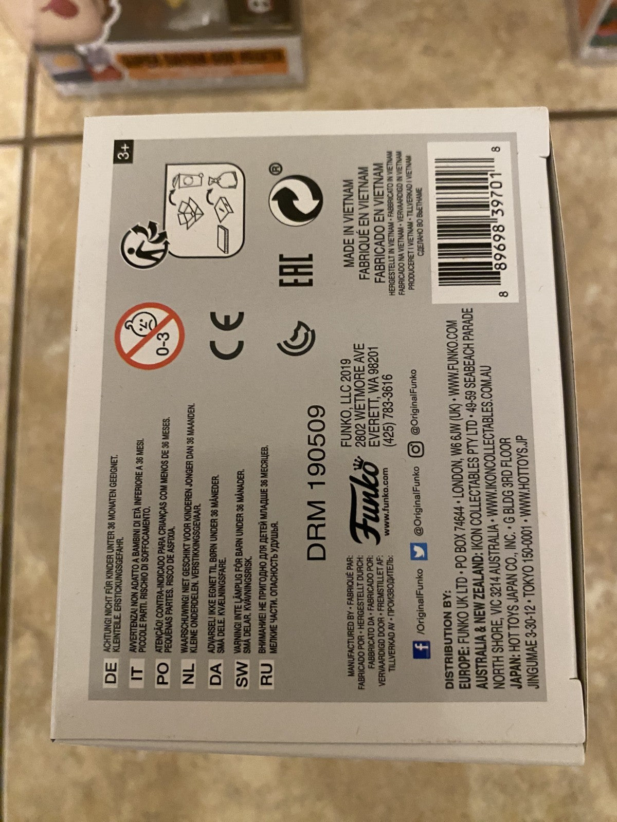 Funko Pop! Animation: Dragon Ball Z #618 Goten w Protector