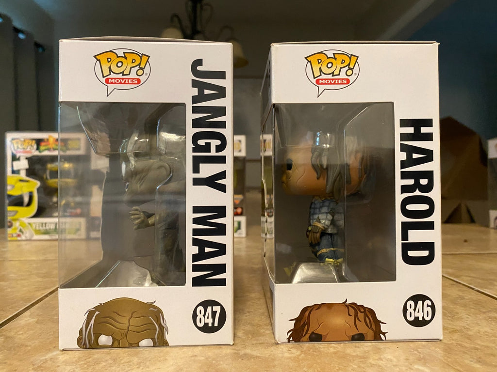 Funko Pop Scary Stories To Tell In The Dark 846 & 847 Lot w Soft Protectors