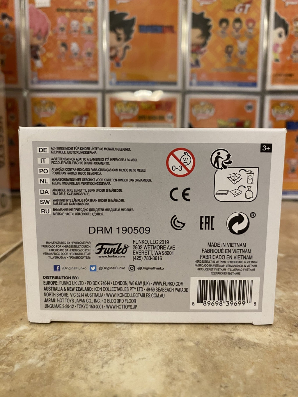 Funko Pop! Animation: Dragon Ball Z #616 Raditz w Protector