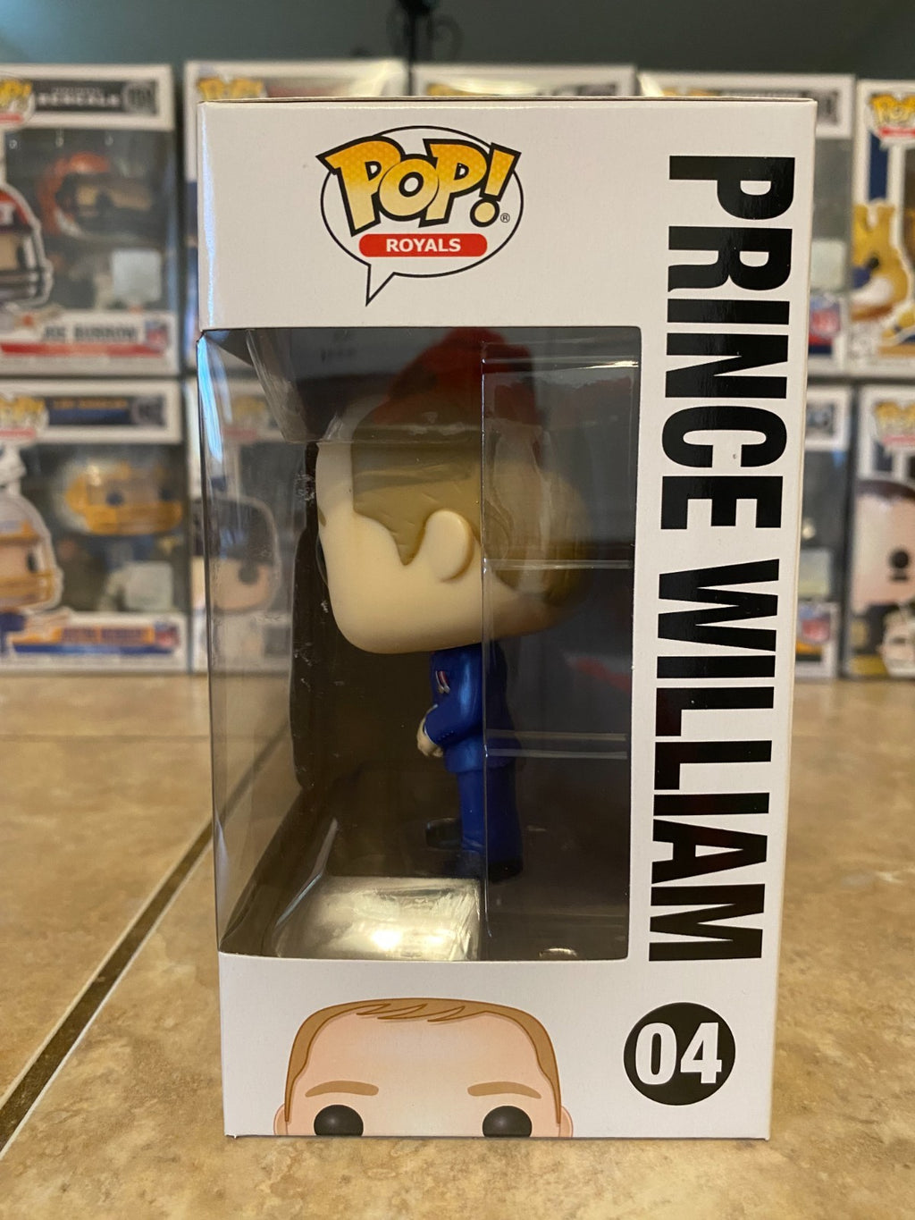 Funko Pop! Vinyl: Prince William, Duke of Cambridge #04 w Protector