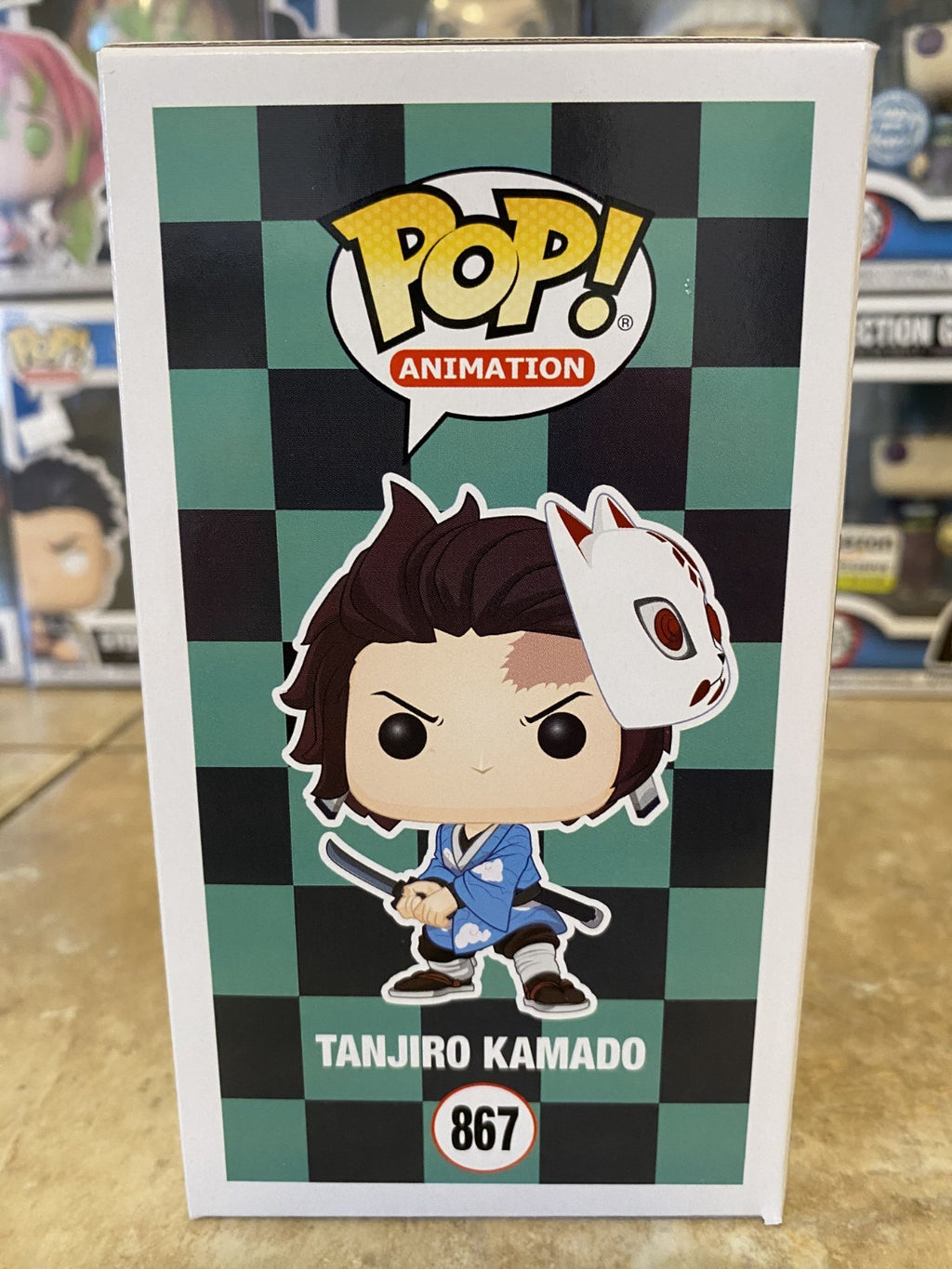 Funko Pop! Demon Slayer Tanjiro Kamado #867 Special Edition w/Box Protector