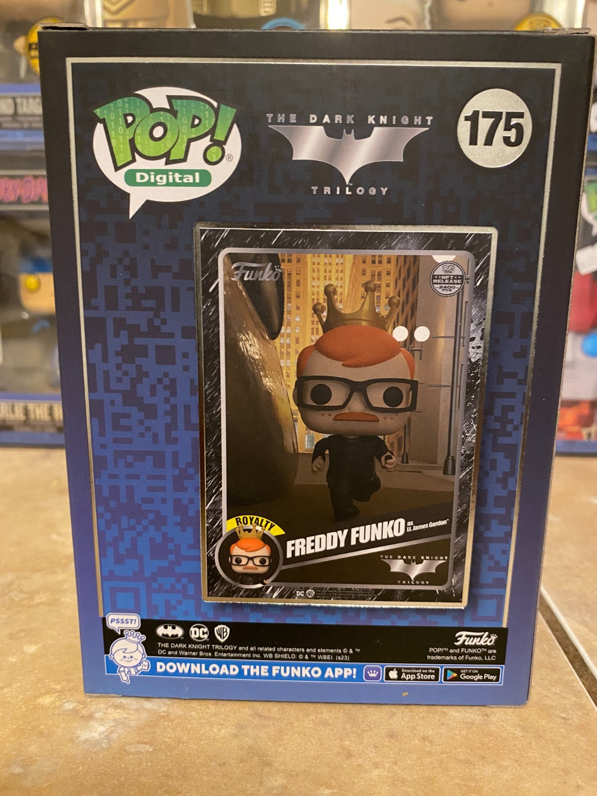 Funko Pop! Vinyl: Funko - Freddy Funko as Lieutenant Gordon (Digital Release)