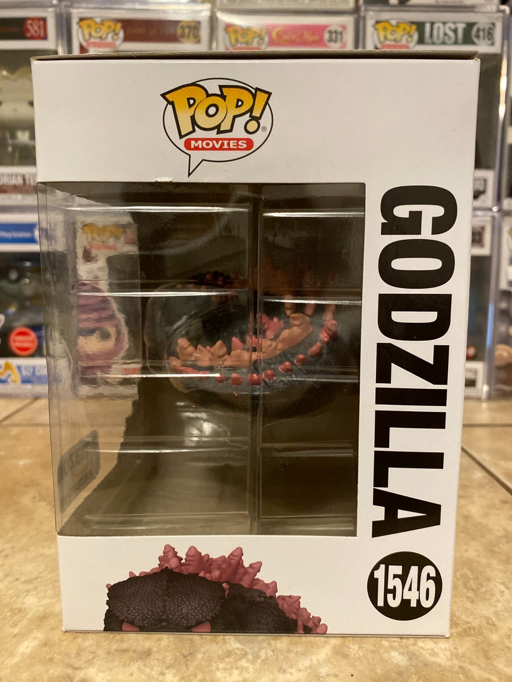 Godzilla Sleeping Funko Pop 1546 - Amazon Exclusive Kong Movie Collectible