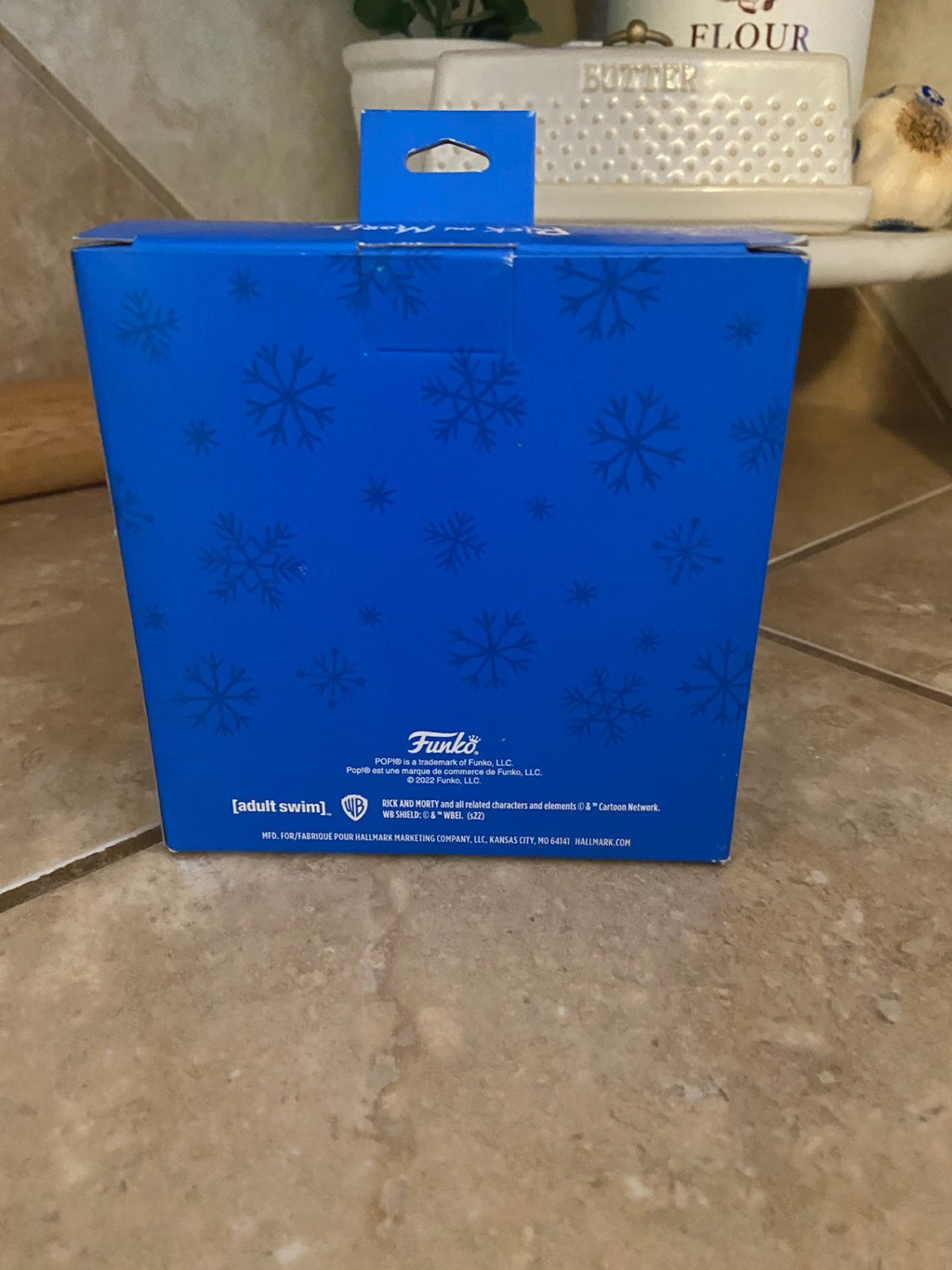 Hallmark Ornaments Funko Pop Rick & Snowball