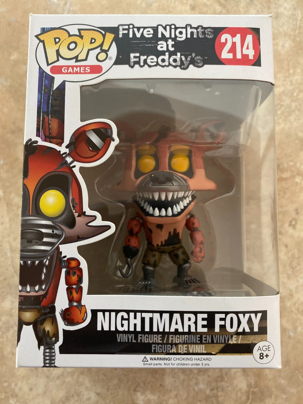 Funko Pop! Vinyl: Five Nights at Freddy's - Foxy (Nightmare) #214