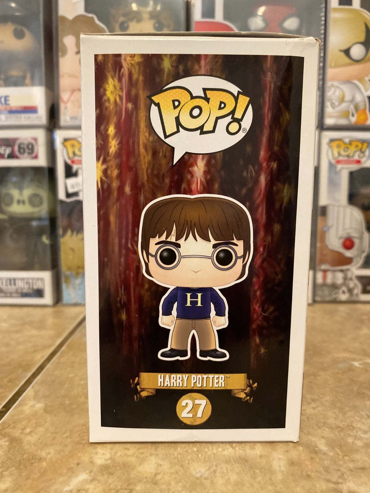 Funko Pop! Harry Potter - Harry Potter (in Sweater) - Hot Topic w Protector