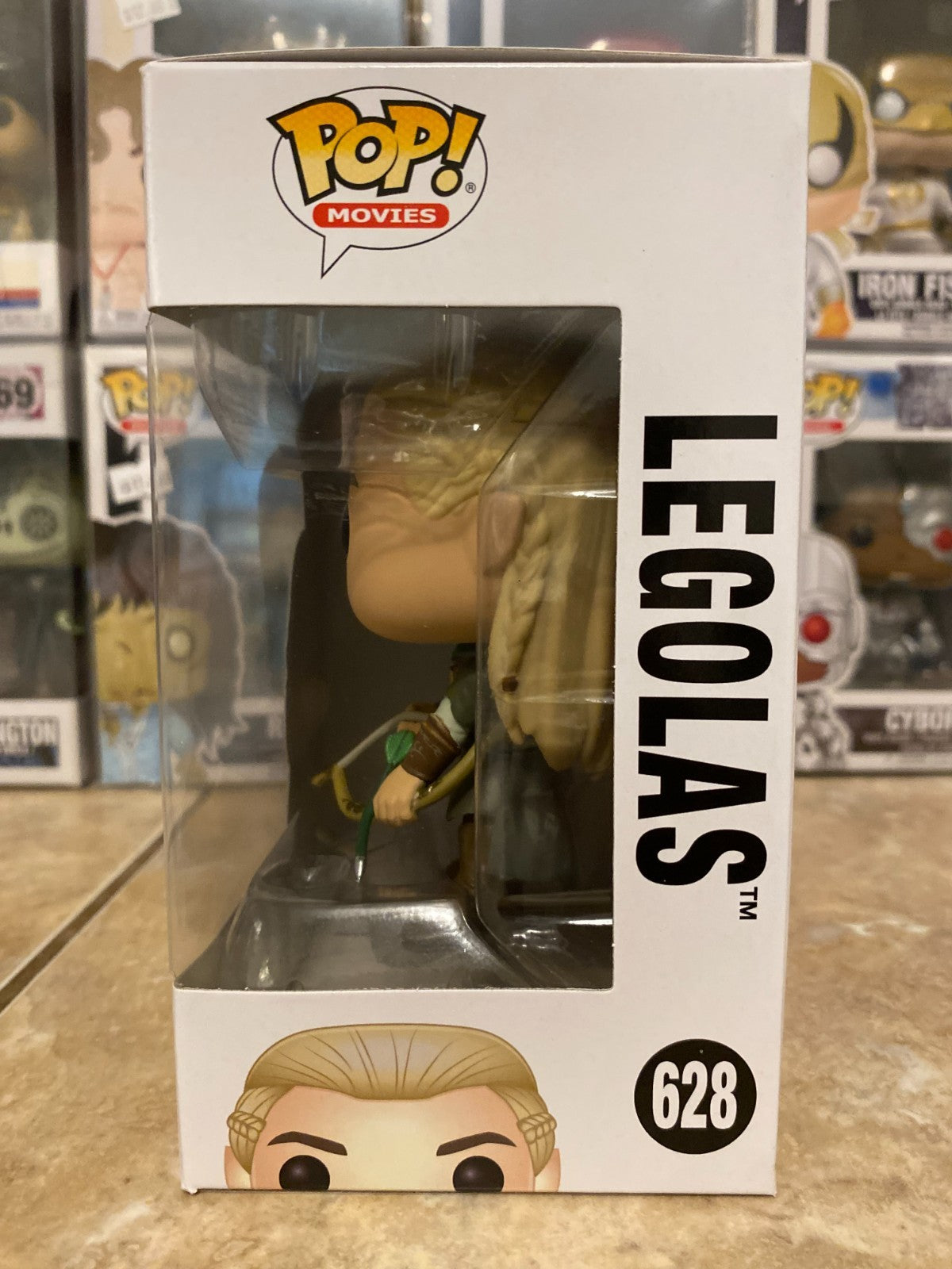 Funko Pop!  Movies: #628 LOTR Lord of The Rings LEGOLAS Vinyl Figure w Protector