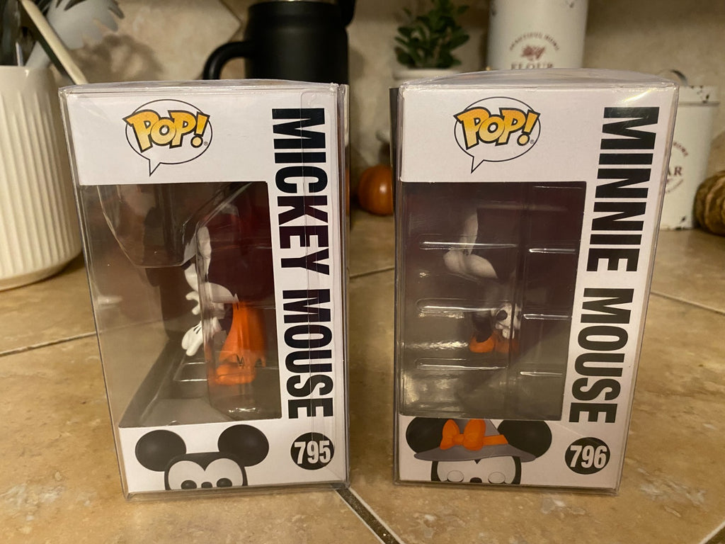 Mickey Mouse Pop #01 & Minnie Mouse Pop #23 Funko Pop Set Exclusive Pride Pops